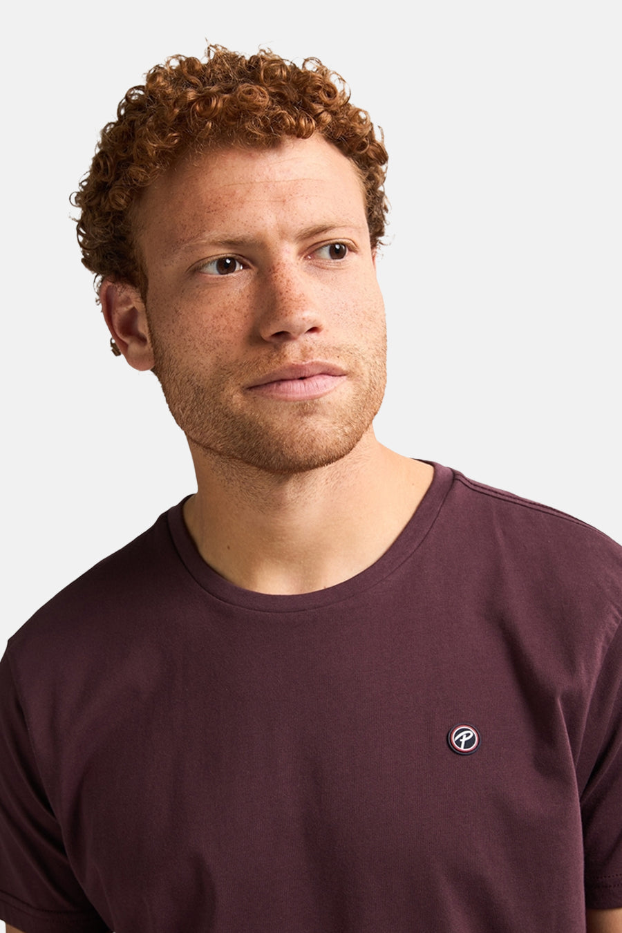 T-shirt met korte mouwen - bordeaux - Petrol Industries®