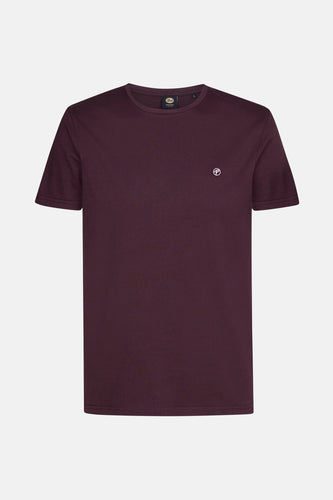 T-shirt met korte mouwen - bordeaux - Petrol Industries®