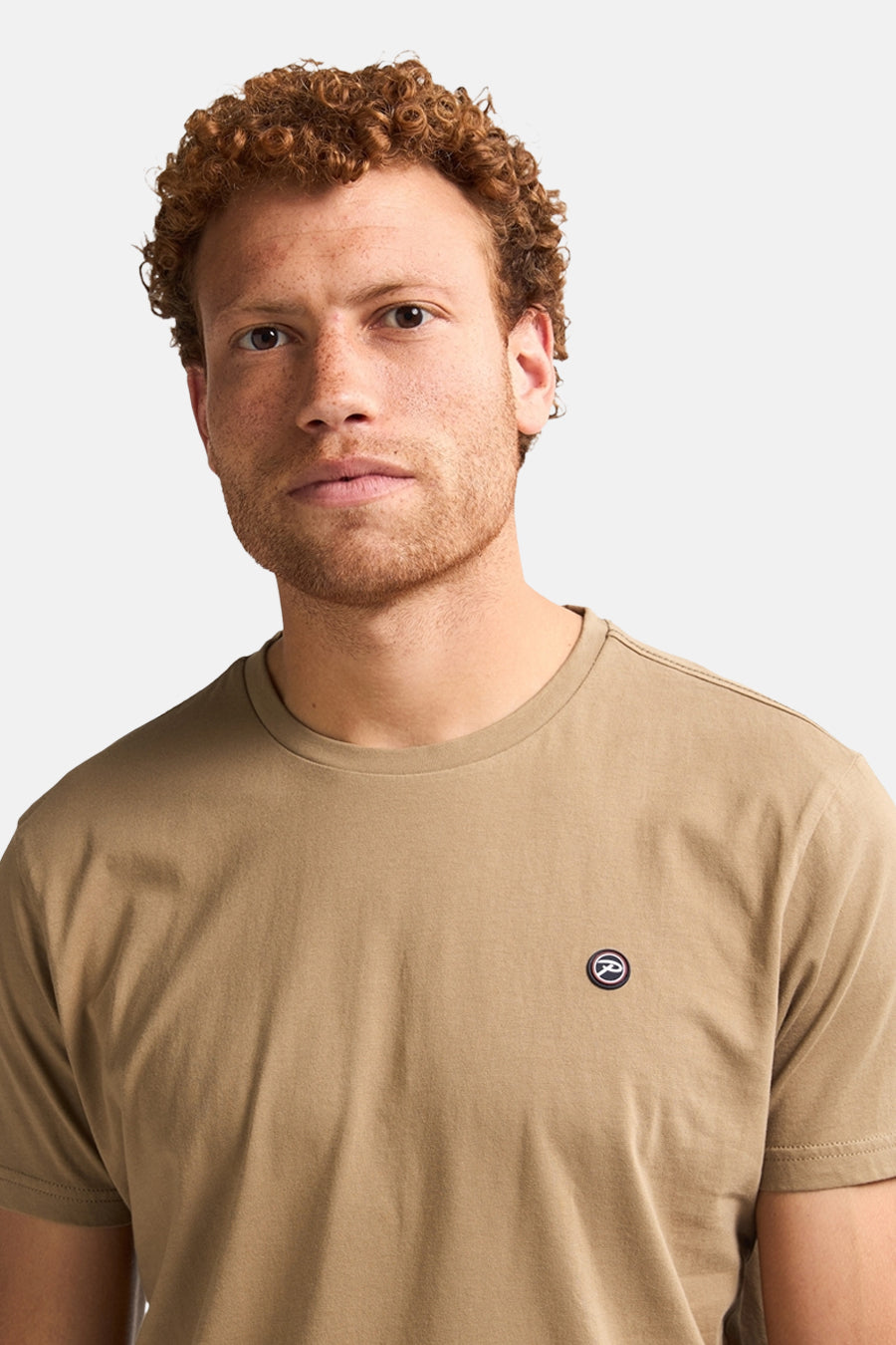 T-shirt met korte mouwen - ecru - Petrol Industries®