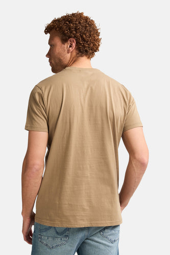 T-shirt met korte mouwen - ecru - Petrol Industries®