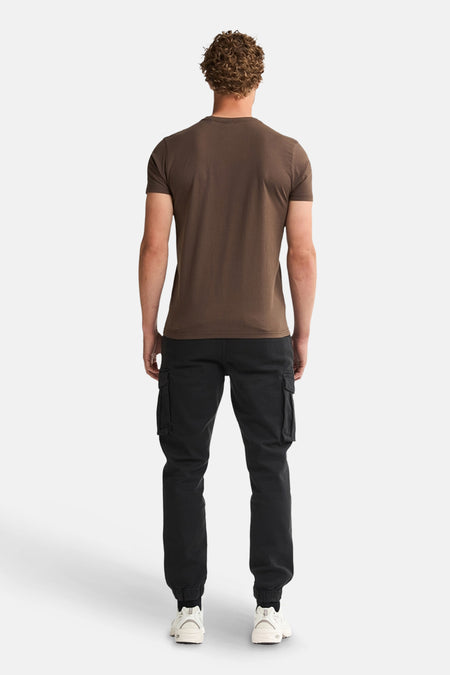 T-shirt met korte mouwen - bruin