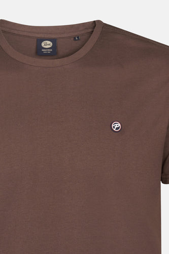 T-shirt met korte mouwen - bruin - Petrol Industries®