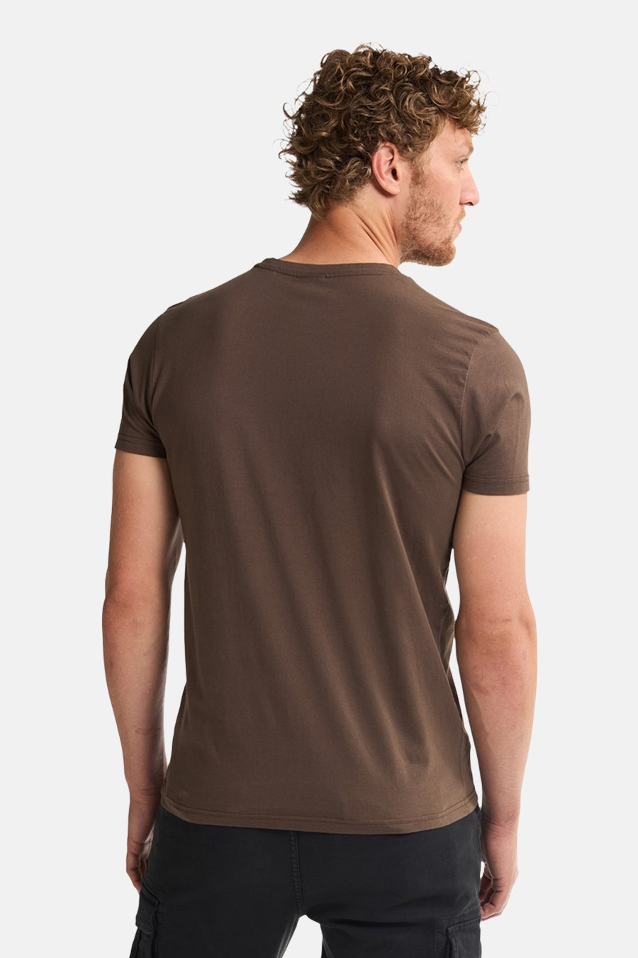 T-shirt met korte mouwen - bruin - Petrol Industries®