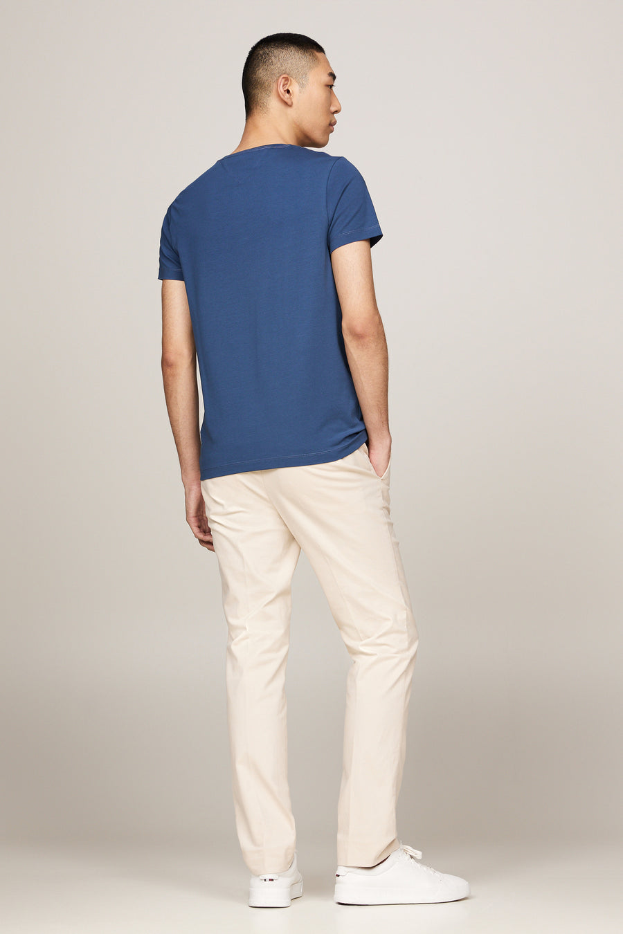 T-shirt à manches courtes - bleu - TOMMY HILFIGER