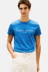T-shirt met korte mouwen - blauw
