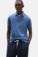 	Heren tops polo korte mouw Bleu - TOMMY HILFIGER