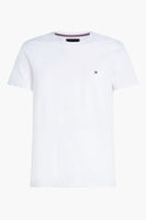 T-shirt (korte mouwen) wit - TOMMY HILFIGER