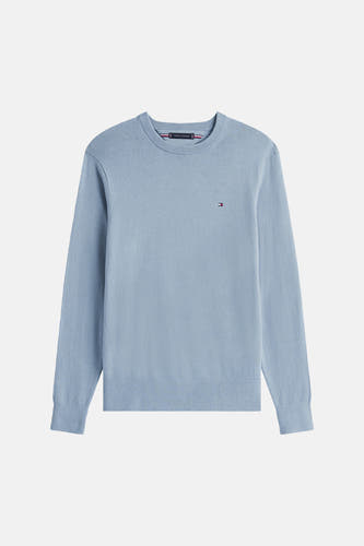 Pull col O bleu - TOMMY HILFIGER