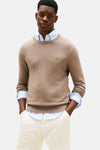Trui met ronde hals Beige - TOMMY HILFIGER