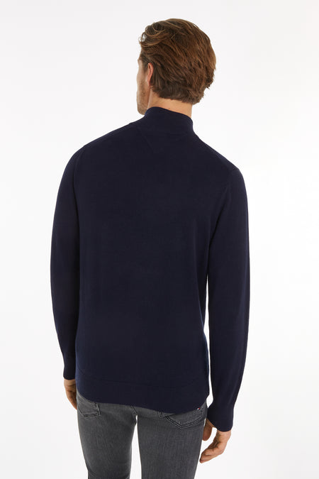 Pull col roulé Bleu - Tommy Hilfiger
