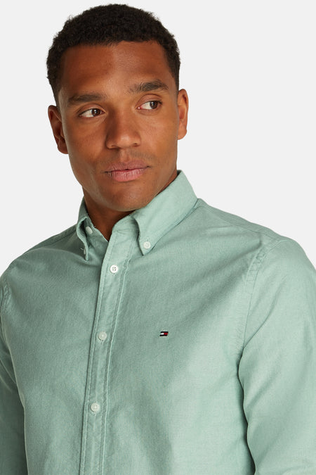 Hemd met lange mouwen - groen