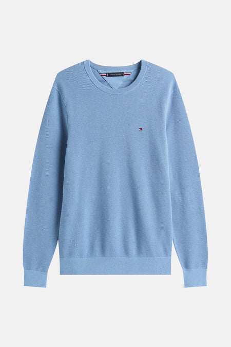 Pull col O Bleu - TOMMY HILFIGER