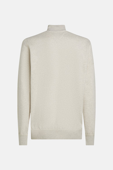 Sweat col roulé Écru - Tommy Hilfiger