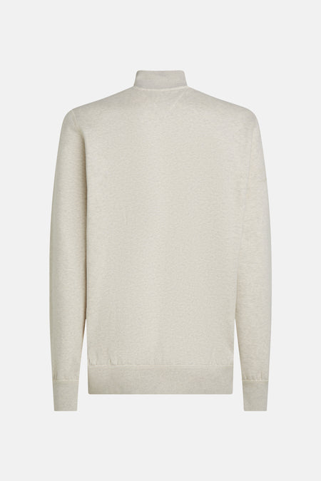 Sweat col roulé Écru - Tommy Hilfiger