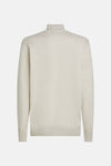 Sweat col roulé Écru - Tommy Hilfiger