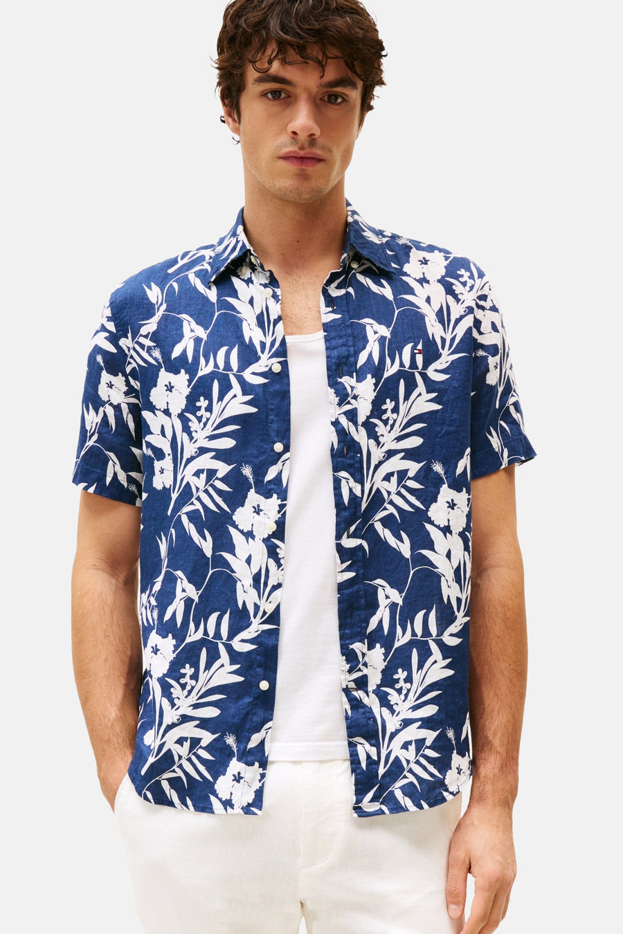 Hemd met korte mouwen - blauw