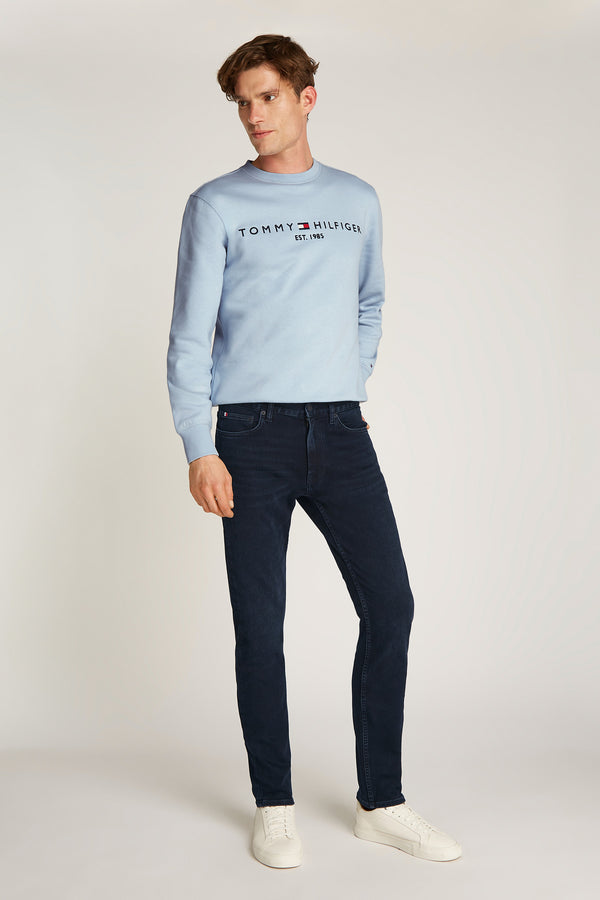 Jeans straight Blue black denim - Tommy Hilfiger