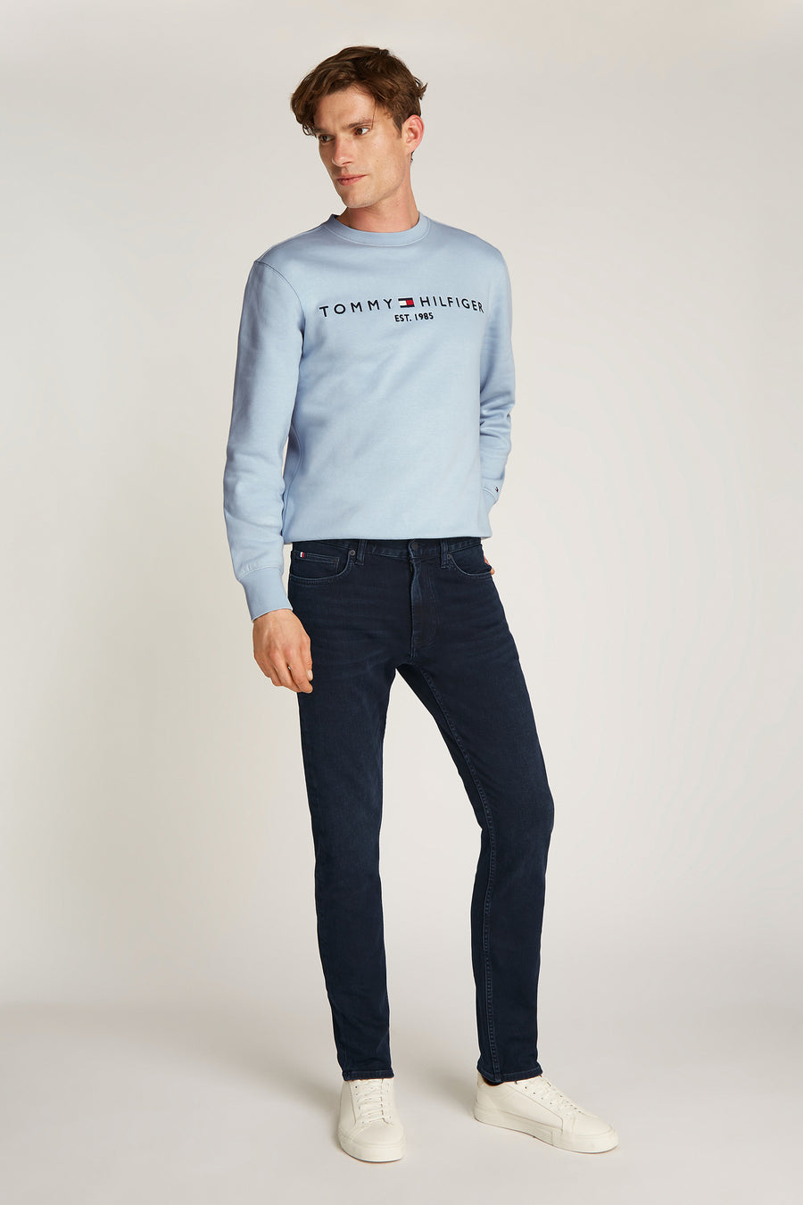 DENTON - blue black denim - TOMMY HILFIGER