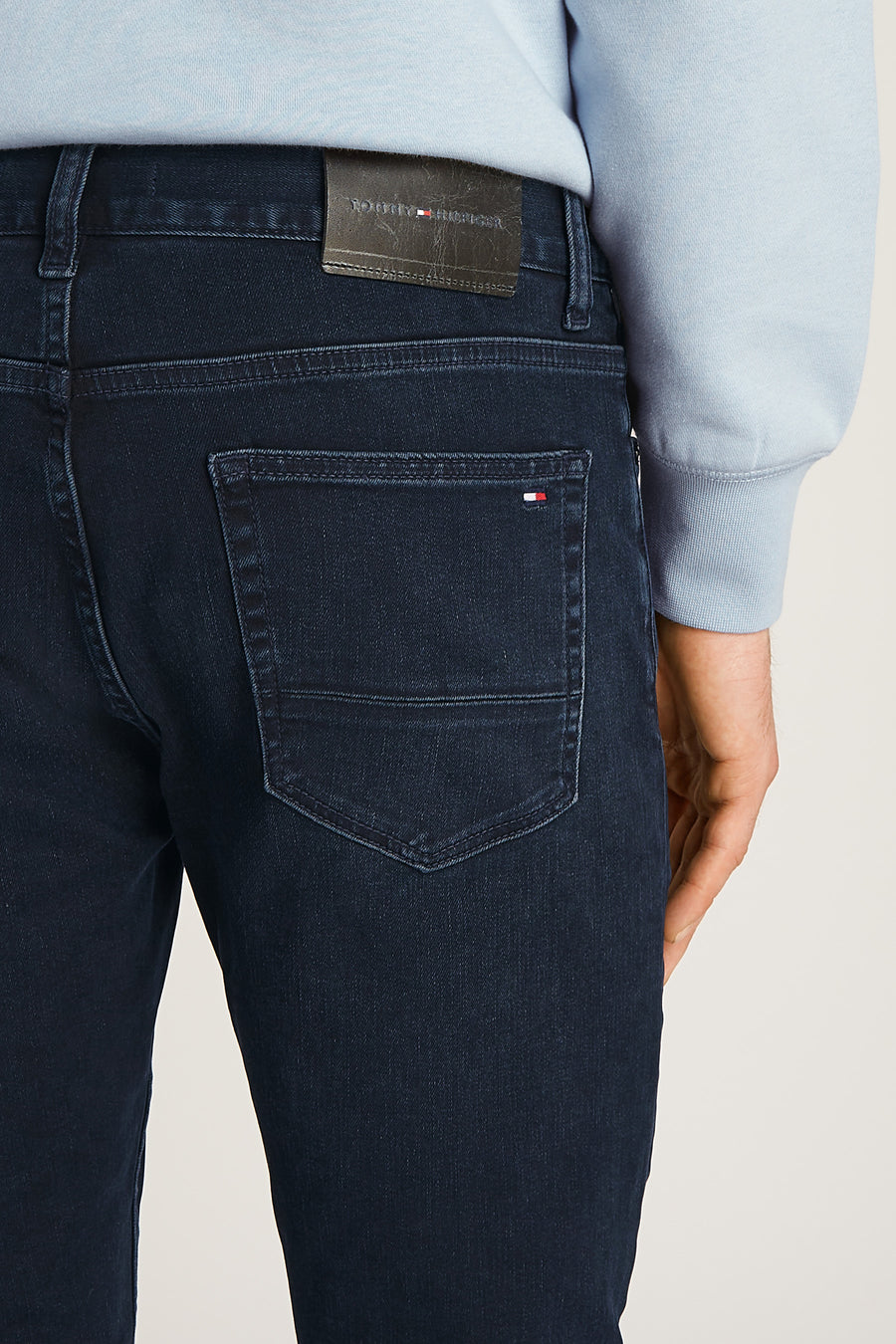 DENTON - blue black denim - TOMMY HILFIGER