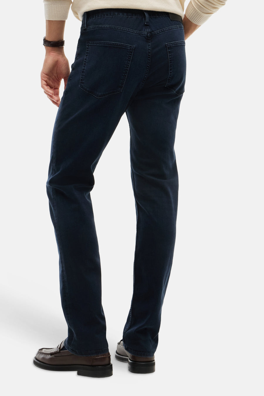 DENTON - blue black denim
