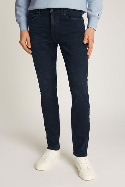 Jeans straight Blue black denim - Tommy Hilfiger