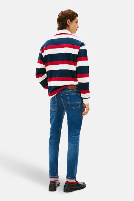 BLEECKER - mid blue denim