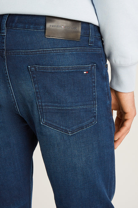 Jeans straight dark blue denim - TOMMY HILFIGER