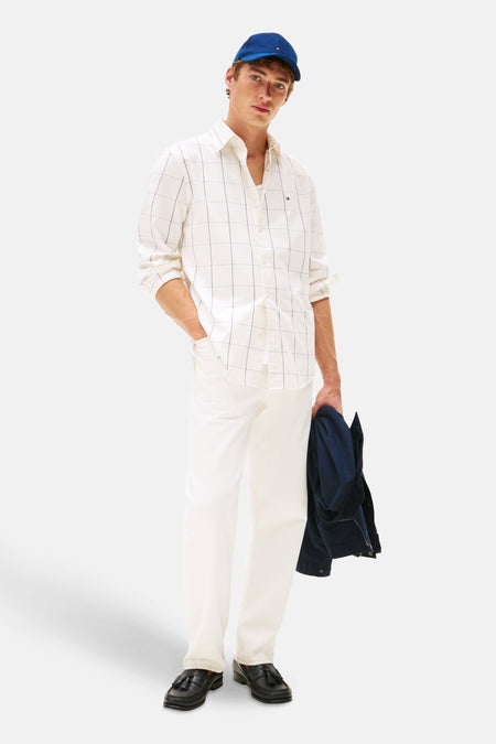 Chemise (manches longues) Beige - TOMMY HILFIGER