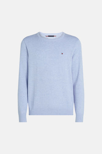 Pull à col rond - bleu