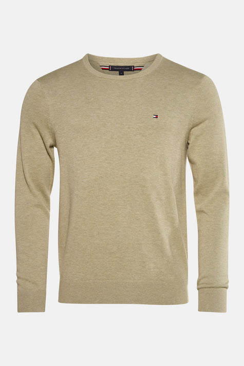 Pull à col rond - vert