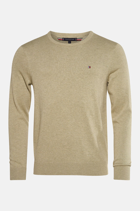 Pull col O Vert - TOMMY HILFIGER