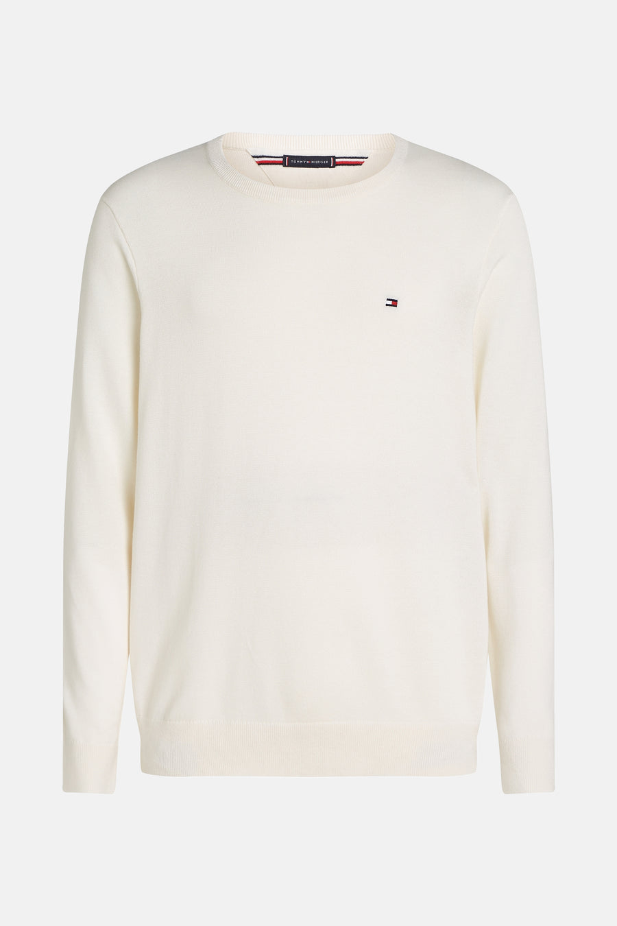 Pull met ronde hals - ecru - TOMMY HILFIGER