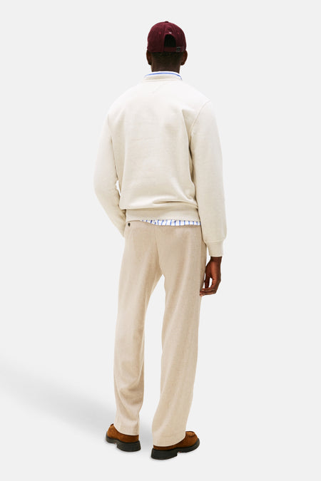 Sweater met ronde hals ecru - TOMMY HILFIGER