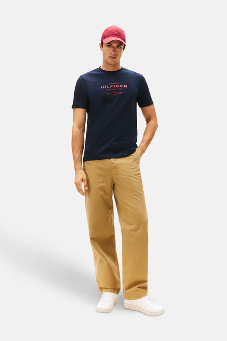 T-shirt met korte mouwen - blauw