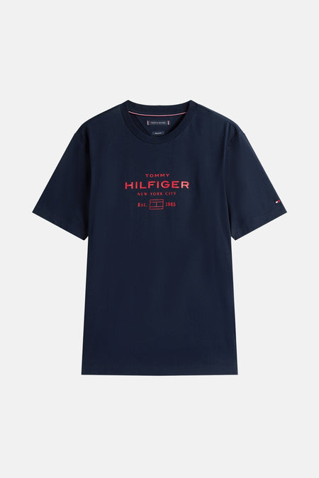 T-shirt met korte mouwen - blauw