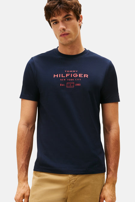 T-shirt met korte mouwen - blauw