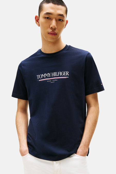 T-shirt met korte mouwen - blauw