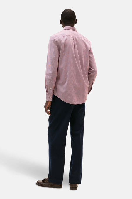 Chemise à manches longues - rouge