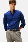 Hemd met lange mouwen - blauw