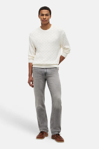 Jeans straight grey denim - TOMMY HILFIGER