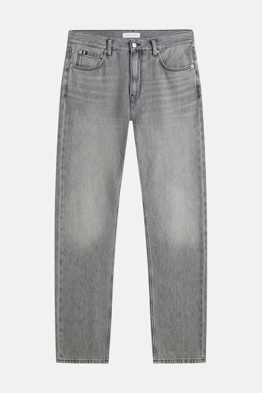 Jeans straight grey denim - TOMMY HILFIGER