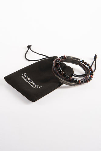 Armband - bruin - NORTHMEN