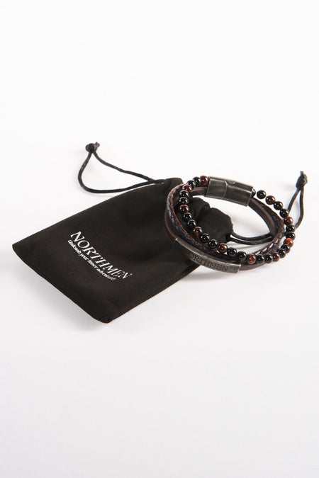 Armband - bruin