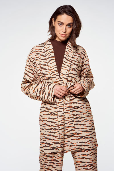 Gilet Brun - NOOR BY NORA GHARIB