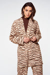 Gilet Brun - NOOR BY NORA GHARIB