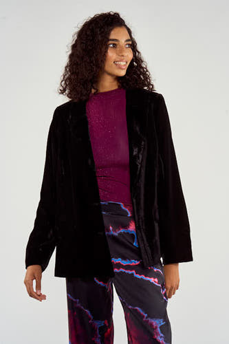 Blazer - zwart