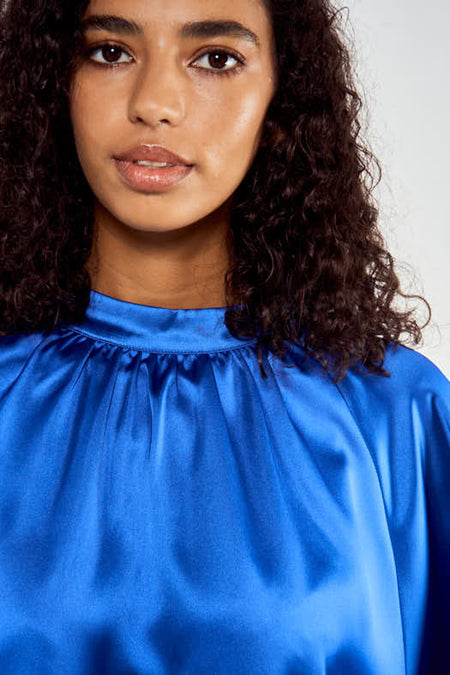 Hemd met lange mouwen - blauw