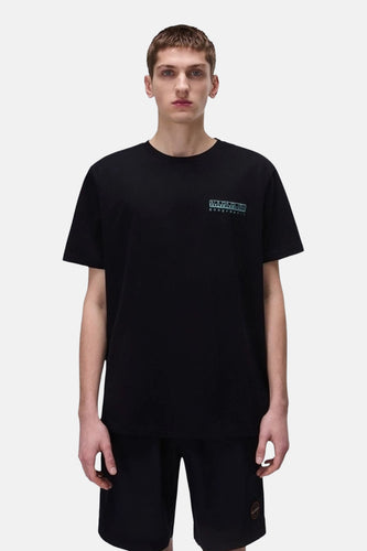 T-shirt met korte mouwen - zwart - NAPAPIJRI