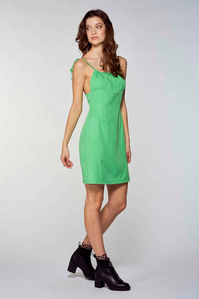 Jurk (kort) Groen - OLGA LEYERS