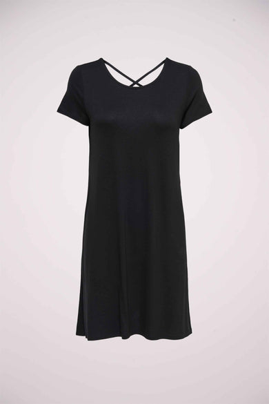 ONLBERA BACK LACE UP S/S DRESS JRS NOOS